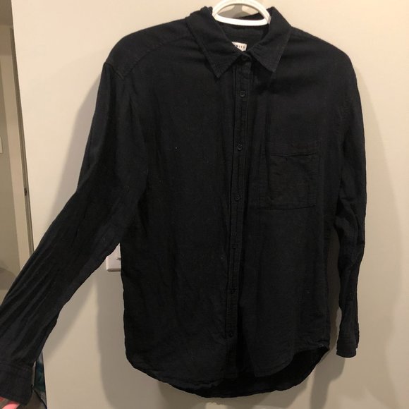 Black Community (Aritzia) Button Down Blouse